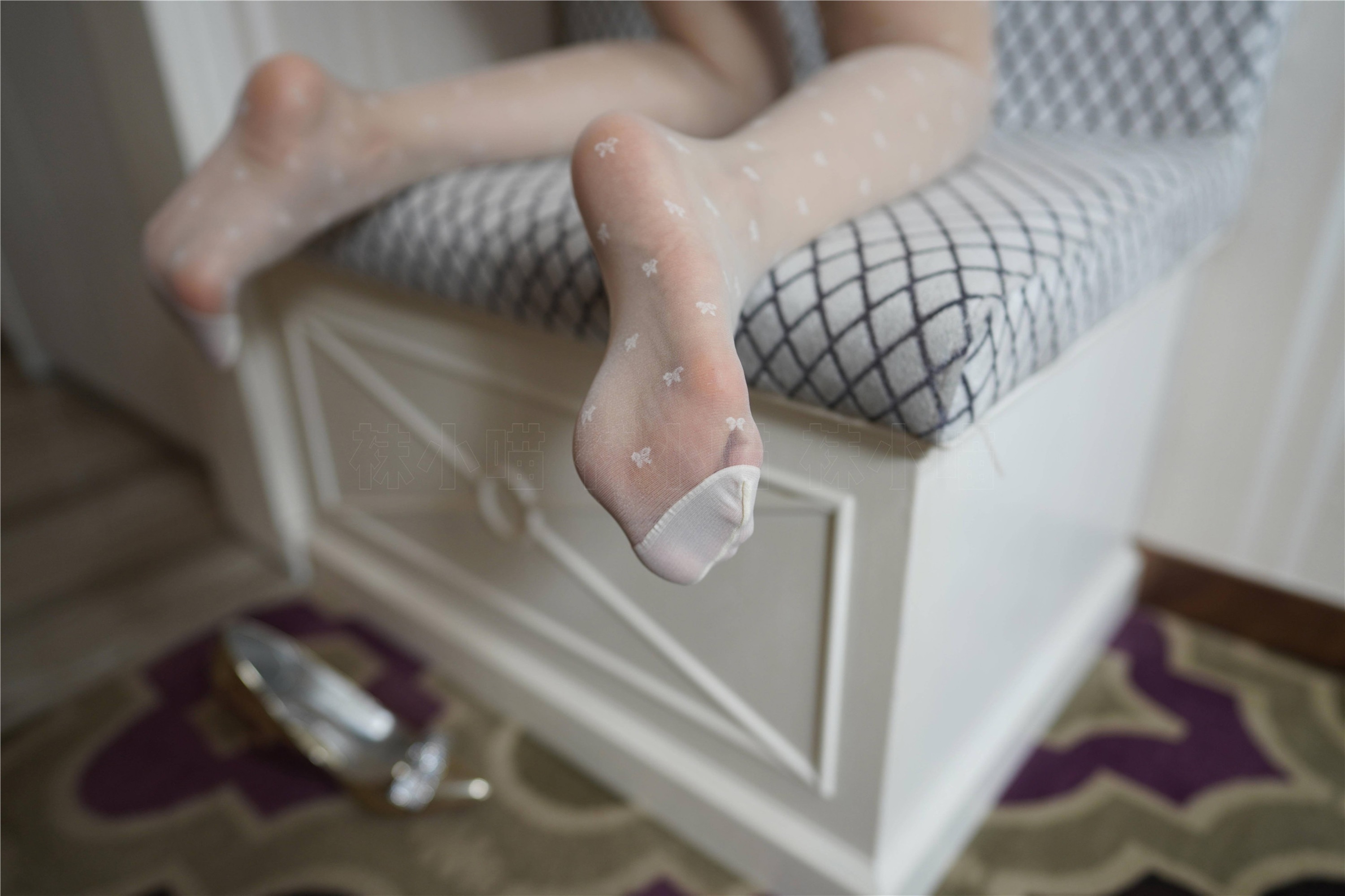 kittyWawa袜小喵  KT239 好久不见！白丝喵